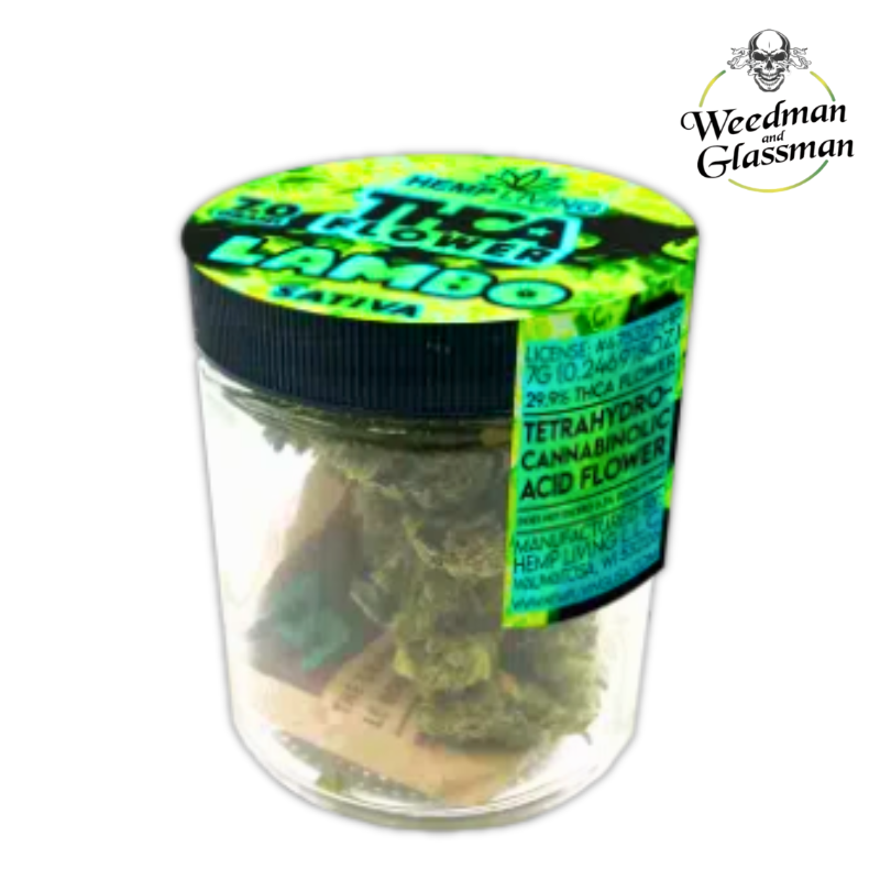 7g SATIVA FLOWER JARS | Hemp Living