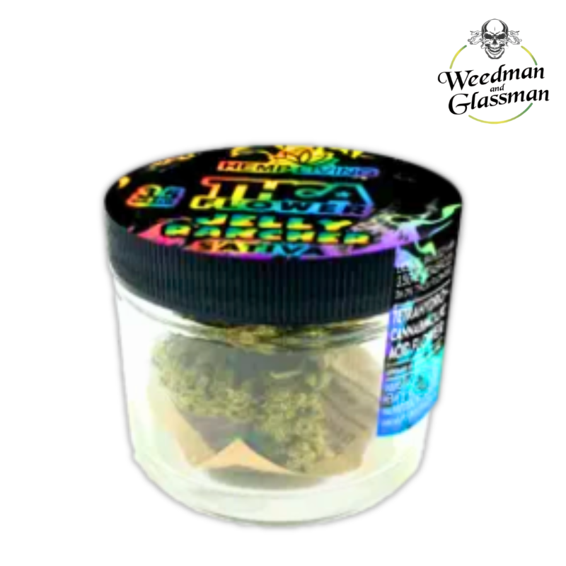 3.5g SATIVA FLOWER JARS | Hemp Living