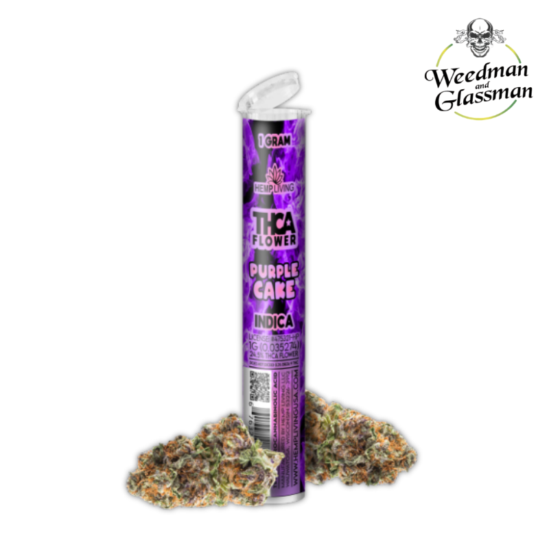 1g INDICA THCA Pre Rolls | Hemp Living