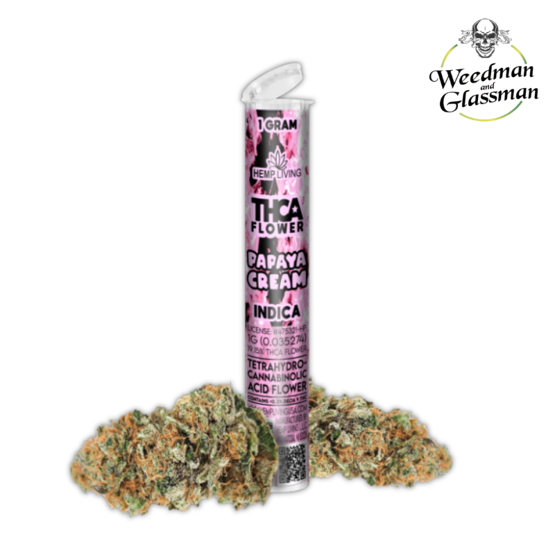 1g INDICA THCA Pre Rolls | Hemp Living