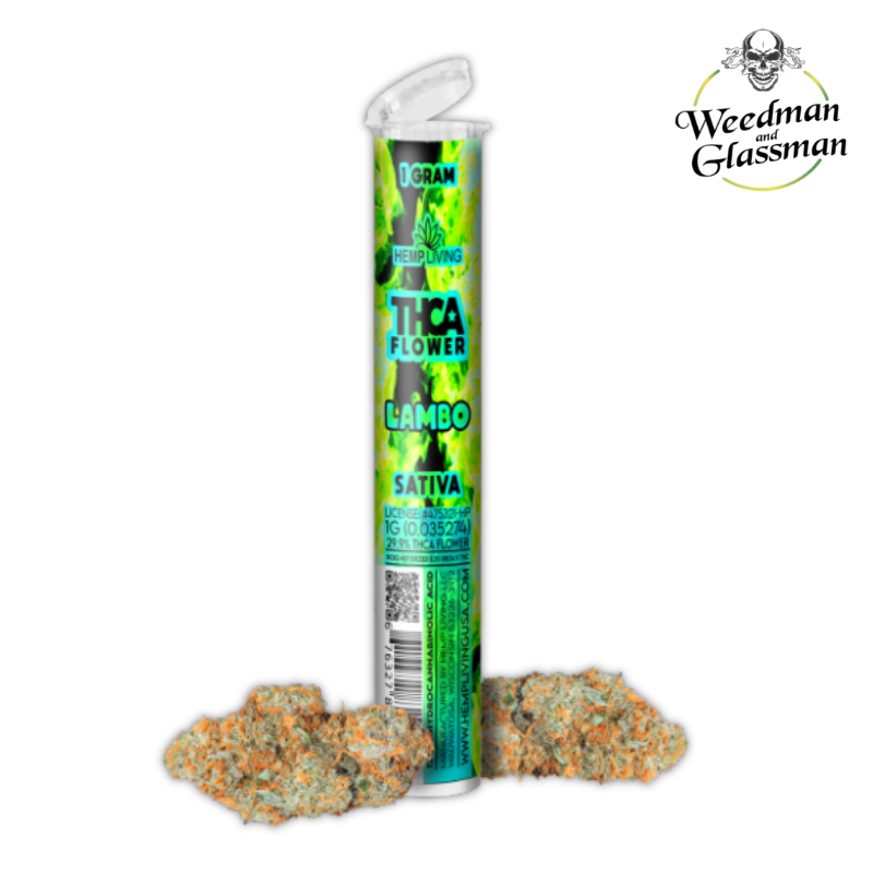 1g SATIVA Pre Rolls | Hemp Living