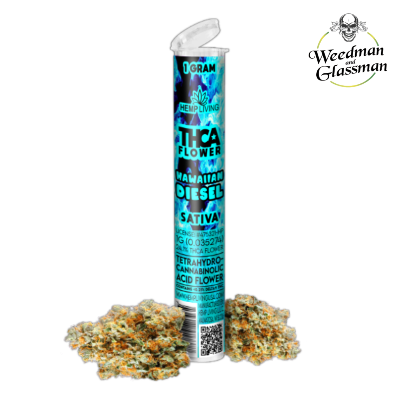 1g SATIVA Pre Rolls | Hemp Living