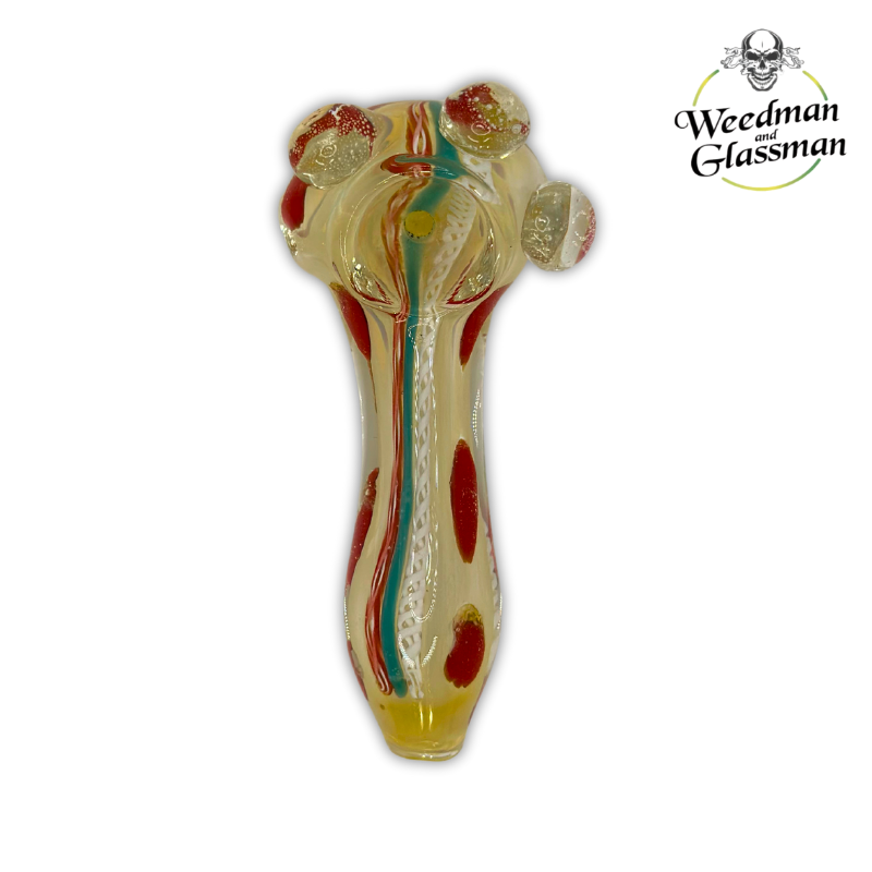 Assorted Glass Hand Pipe | 3 inch | 5 Piece Pack
