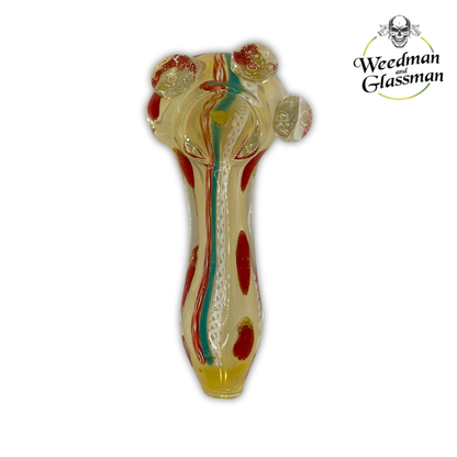 Assorted Glass Hand Pipe | 3 inch | 5 Piece Pack