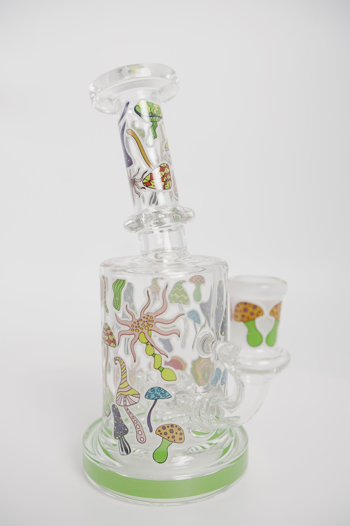 Glass Water Pipe | 5 Inch | Mushroom Design