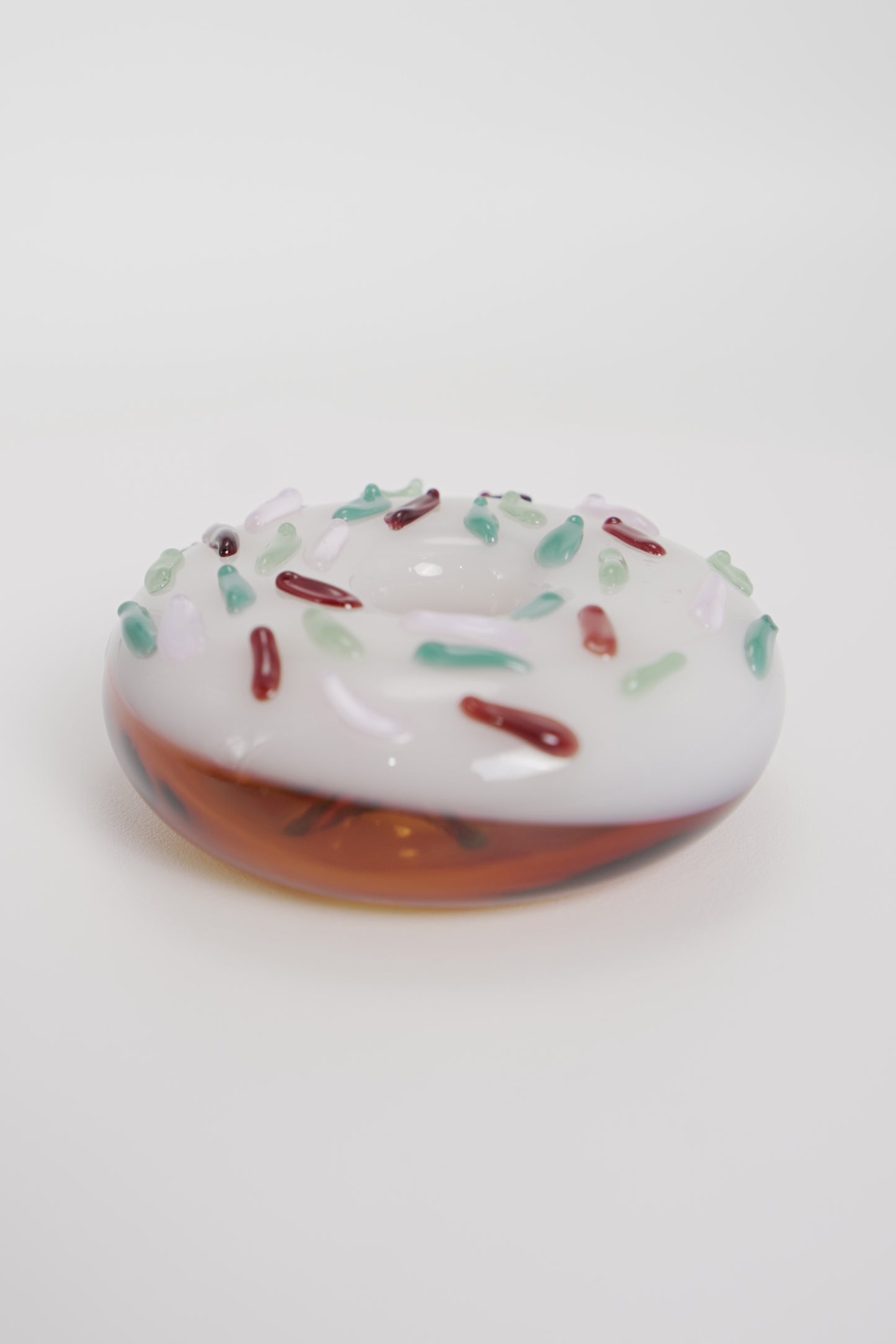 Glass Donut Hand Pipe | 3 Inch