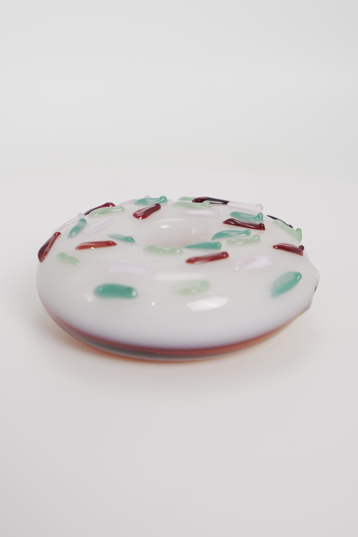 Glass Donut Hand Pipe | 3 Inch