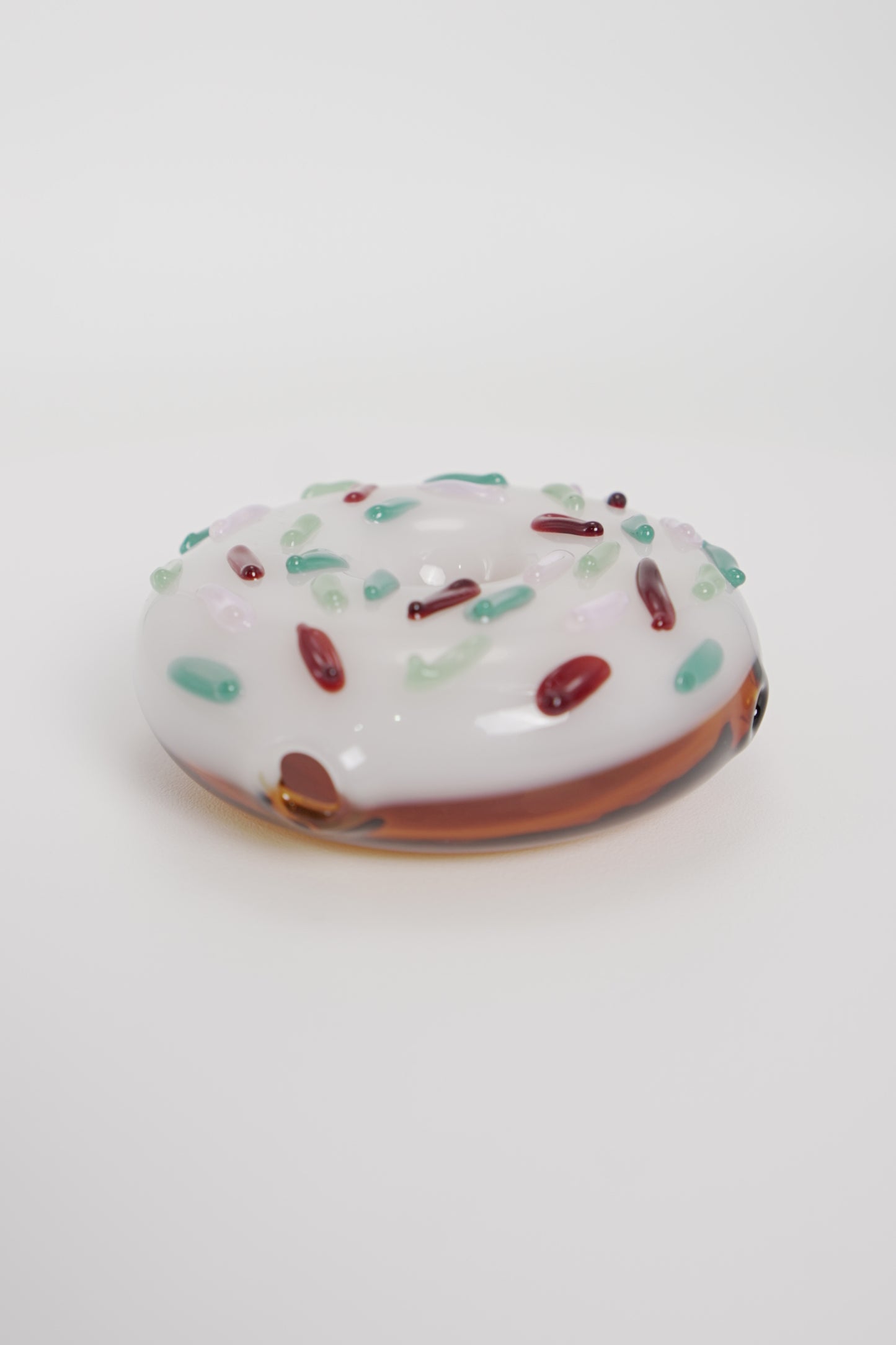 Glass Donut Hand Pipe | 3 Inch