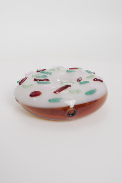 Glass Donut Hand Pipe | 3 Inch