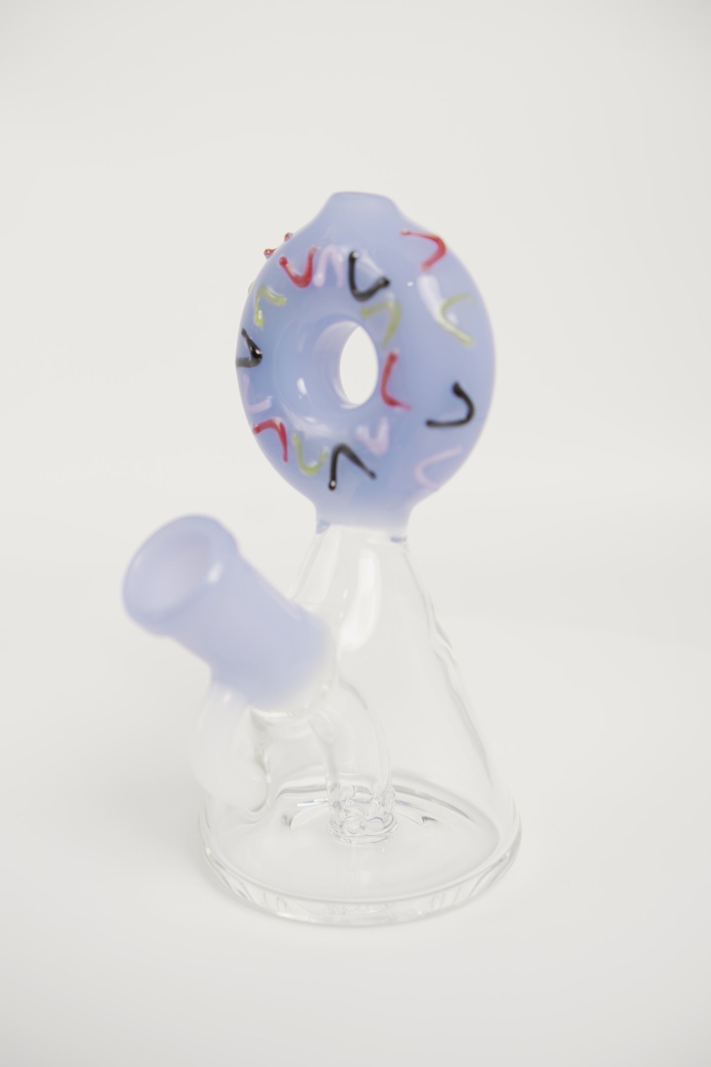 Glass Water Pipe | 5 Inch | Donut Beaker