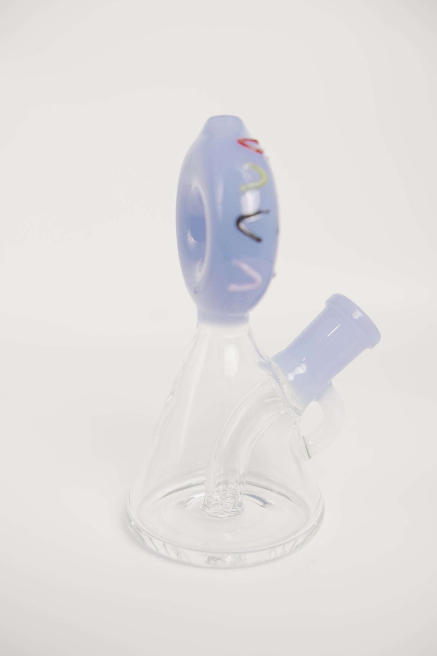 Glass Water Pipe | 5 Inch | Donut Beaker