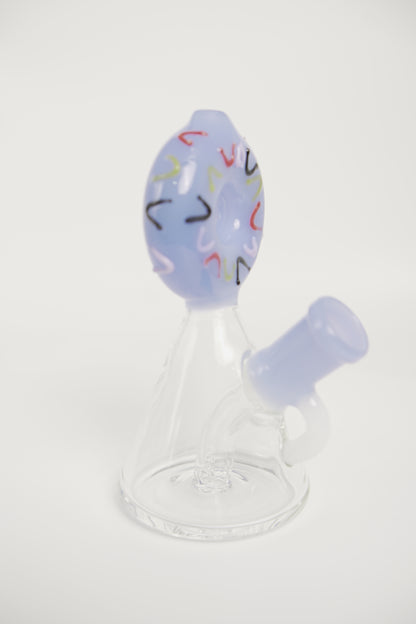 Glass Water Pipe | 5 Inch | Donut Beaker