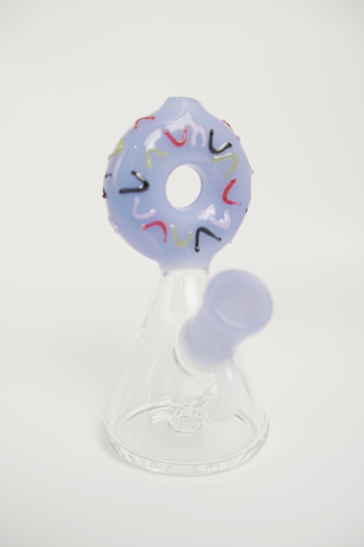 Glass Water Pipe | 5 Inch | Donut Beaker