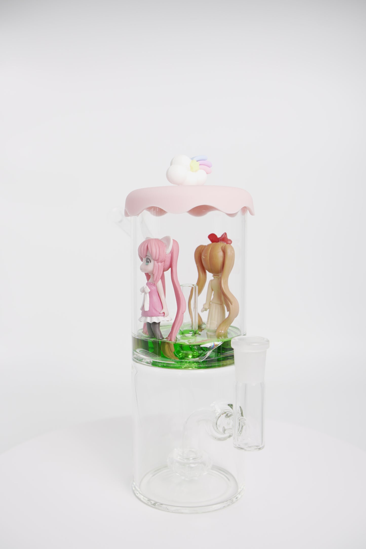 Glass Water Pipe | Anime Inspired Design | 11 inch