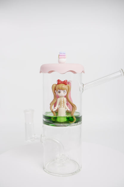 Glass Water Pipe | Anime Inspired Design | 11 inch