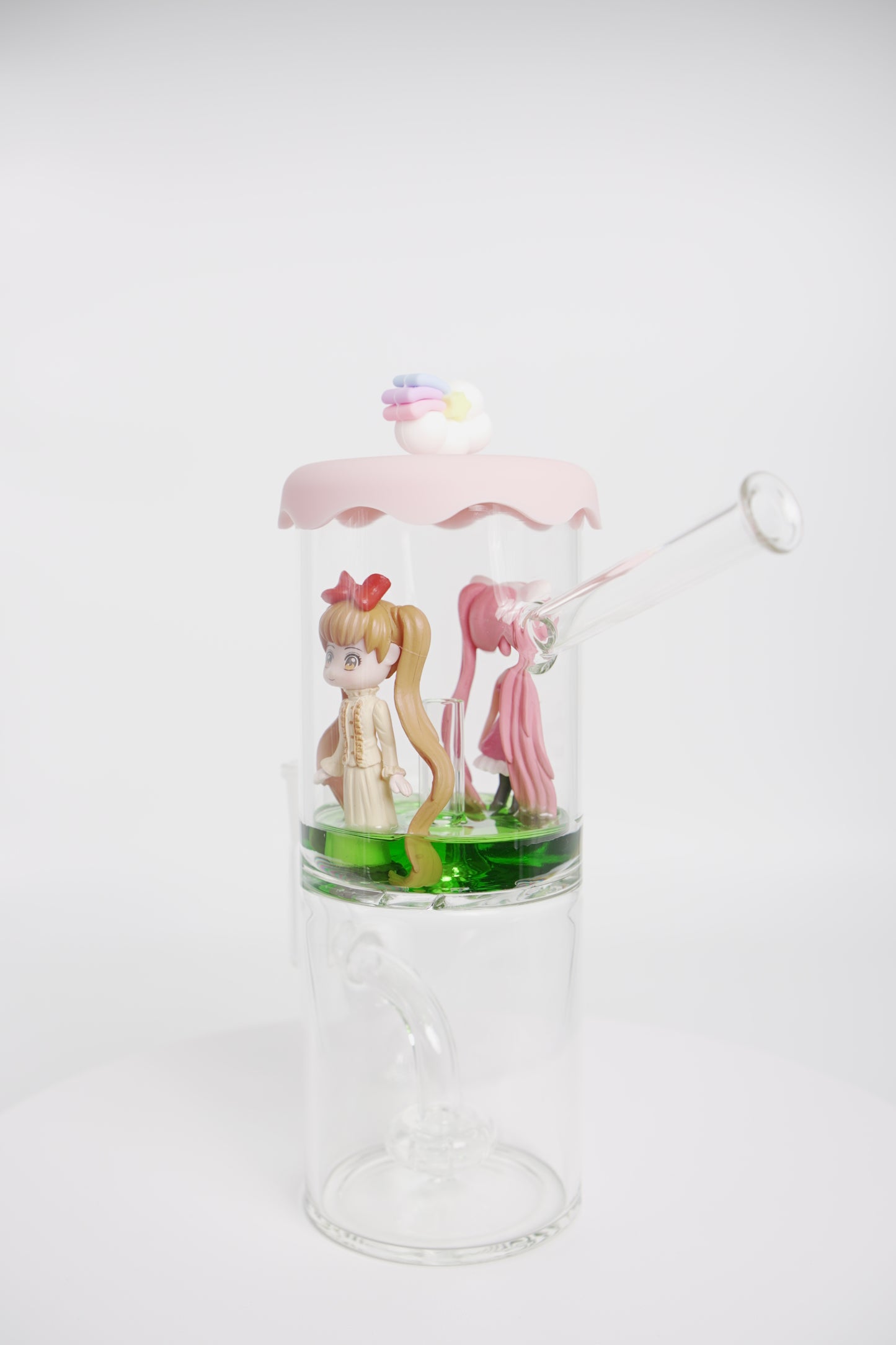 Glass Water Pipe | Anime Inspired Design | 11 inch