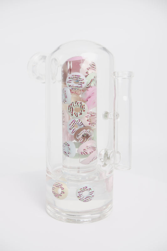Glass Water Pipe | Donut Resin #2 | 10 Inch