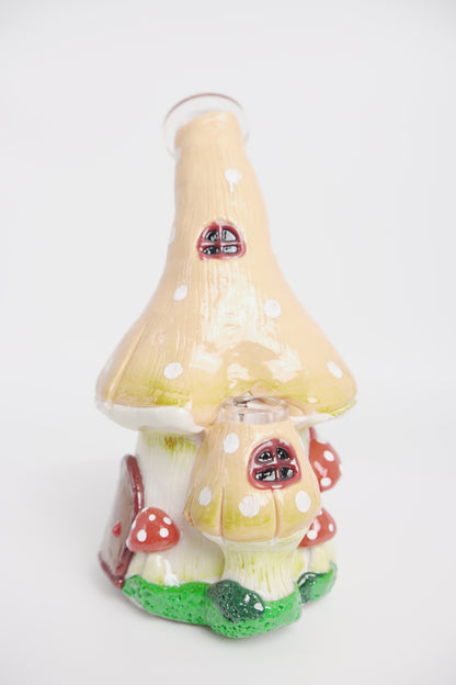 Water Pipe | Mushroom Hut Design | 6 Inch