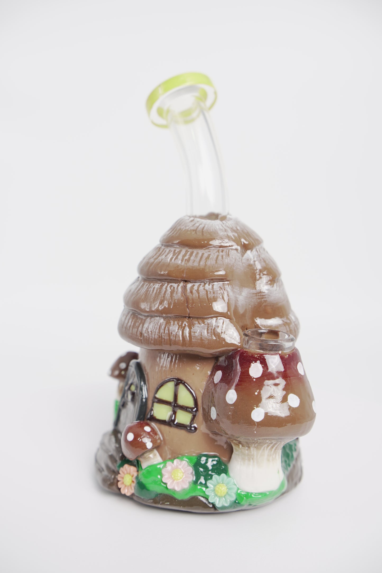 Water Pipe | Mushroom Hut Design #2 | 5 Inch