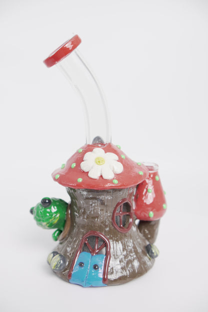 Water Pipe | Mushroom Hut Design #3 | 6 Inch