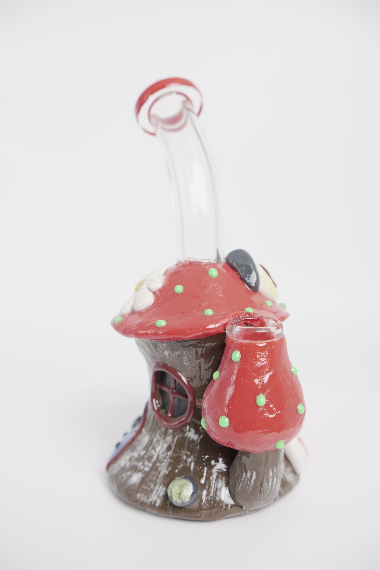 Water Pipe | Mushroom Hut Design #3 | 6 Inch