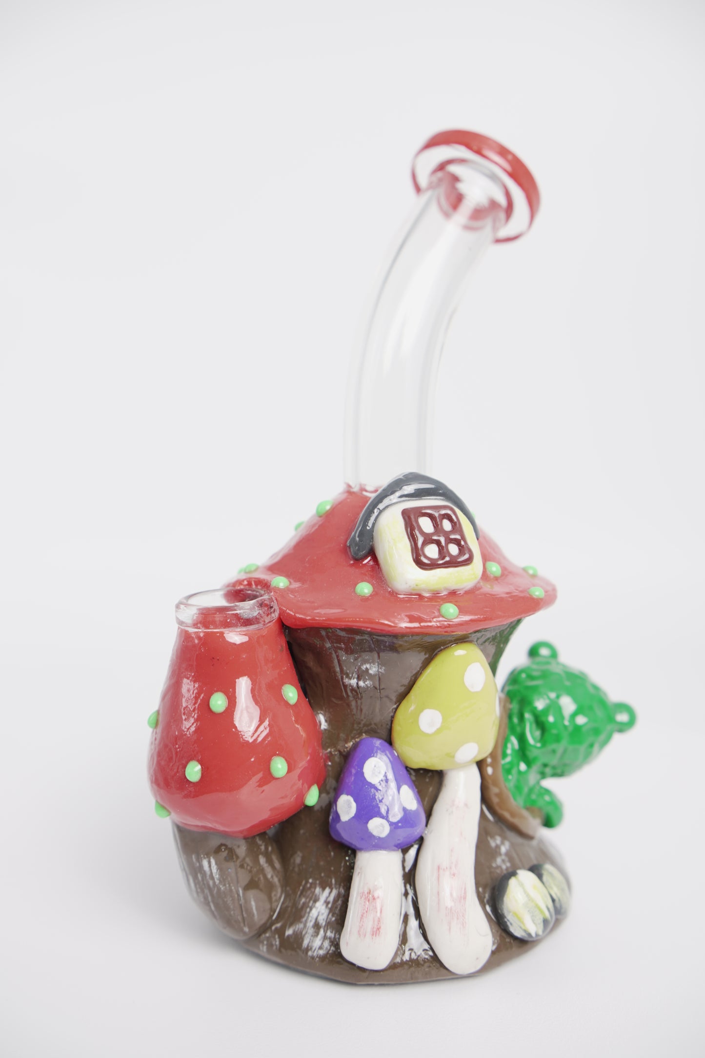 Water Pipe | Mushroom Hut Design #3 | 6 Inch