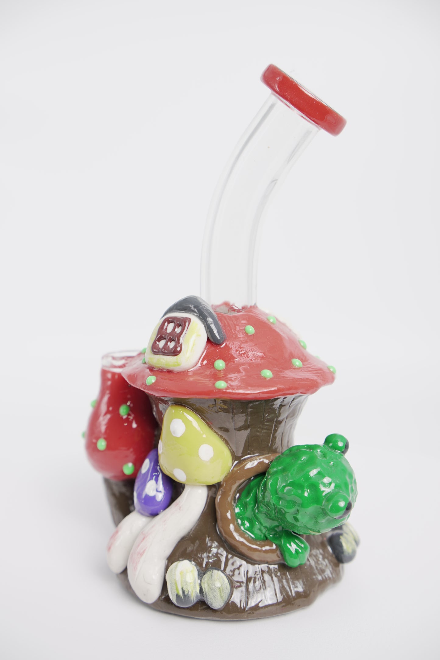 Water Pipe | Mushroom Hut Design #3 | 6 Inch