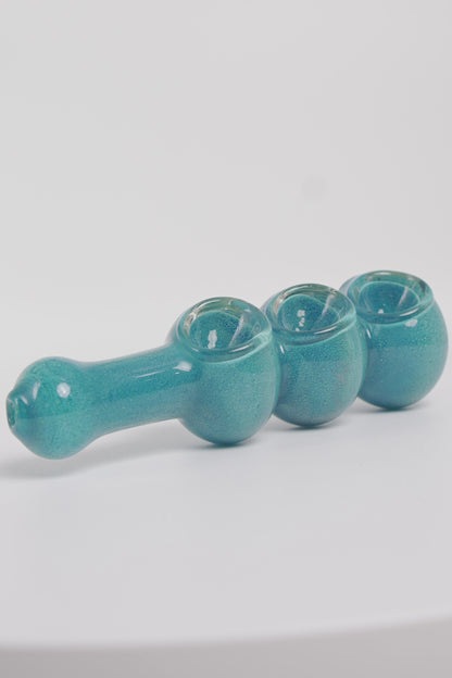 Triple Bowl Hand Pipe | 5.5 Inch