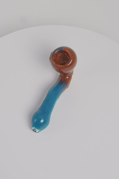 Colorful Sherlock Handpipe | 4.5 Inch