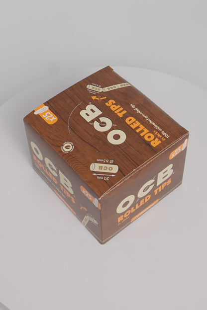 OCB Rolled Tips | Virgin | 20 x 25 Packs