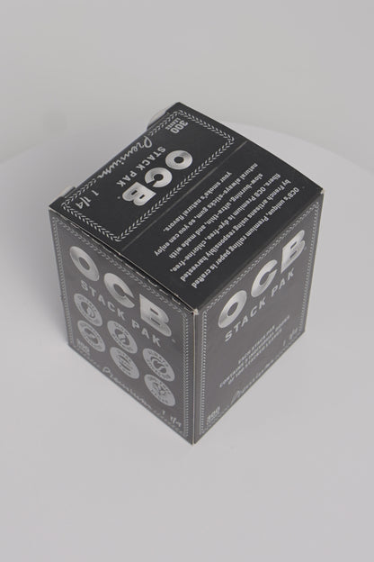 OCB Papers | Premium | 1 1/4 Stack Pak | 12 x 300 Leaves