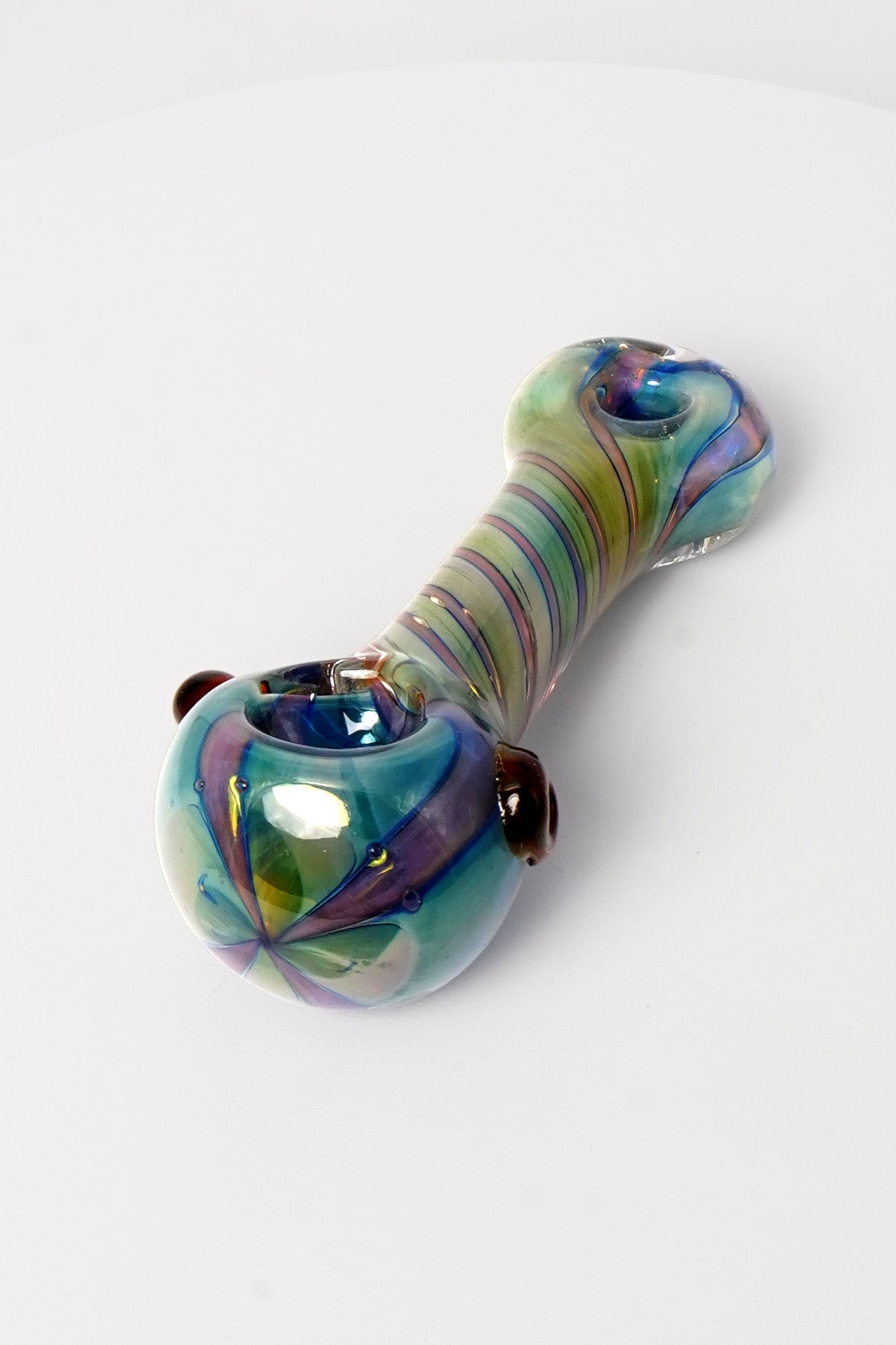 Colortube Spiral Spoon Pipe | 4 Inch | 3 Piece Pack