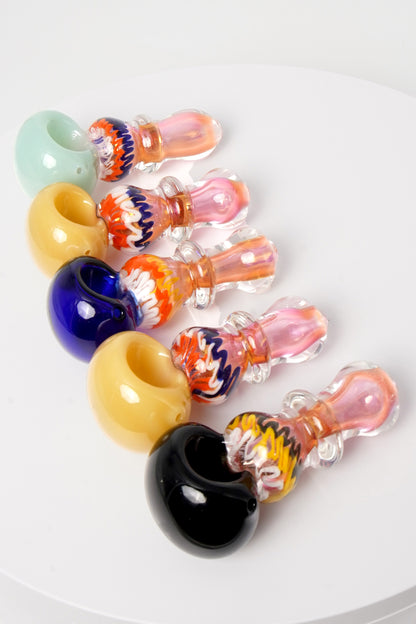 Colortube Spoon Pipe | 3 Inch | 5 Piece Pack