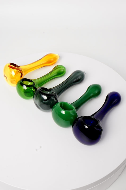 Colortube Spoon Pipe | 4 Inch | 5 Piece Pack